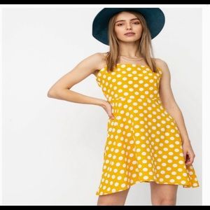 Yellow volcom dress
